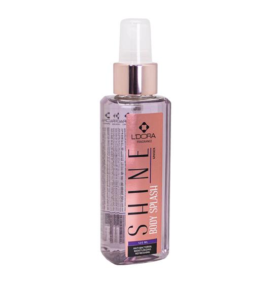 اسپری خوشبوکننده بدن مدل Shine لدورا فرگرنس 120 میلی لیتر