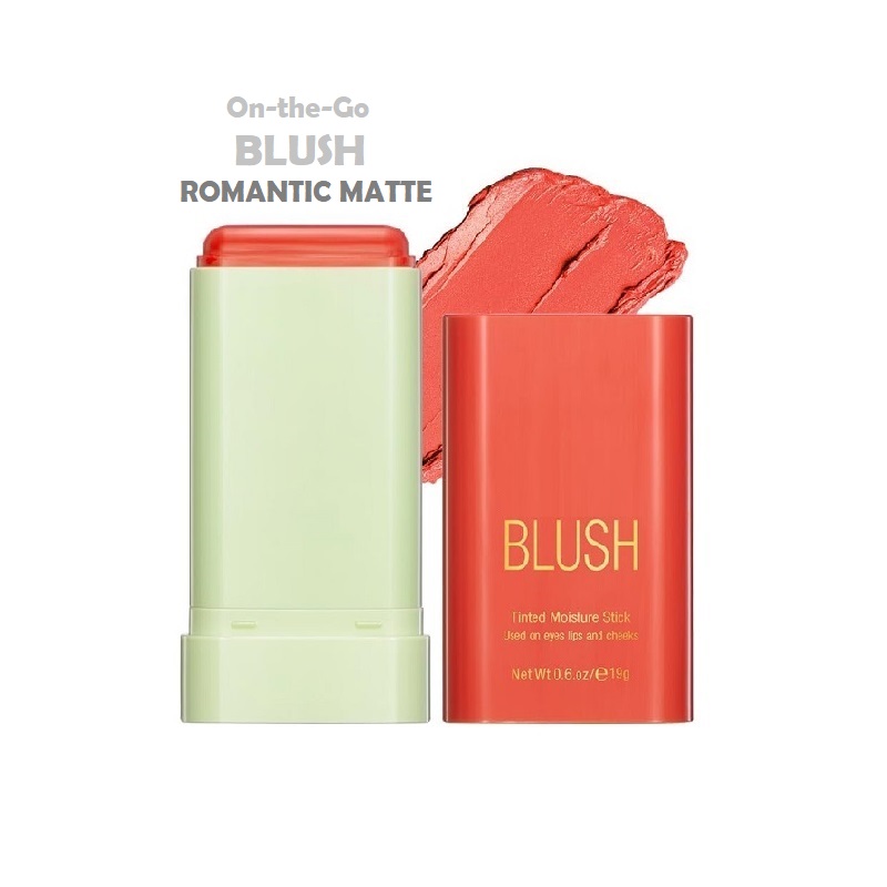 رژگونه استیکی ROMANTIC MATTE کد Coral Orange