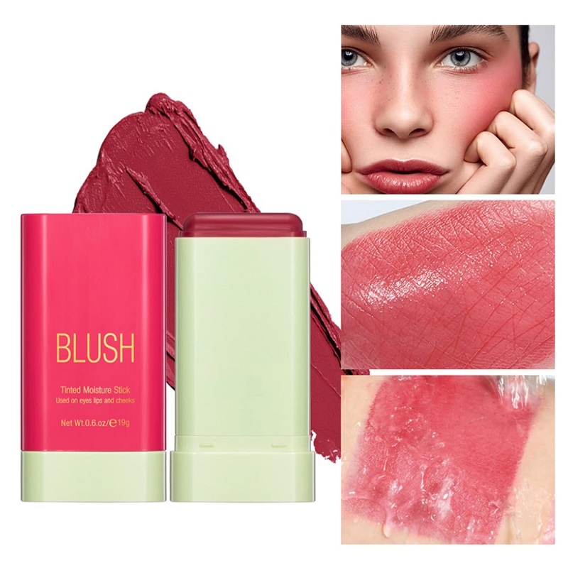 رژگونه استیکی ROMANTIC MATTE کد Hot Red